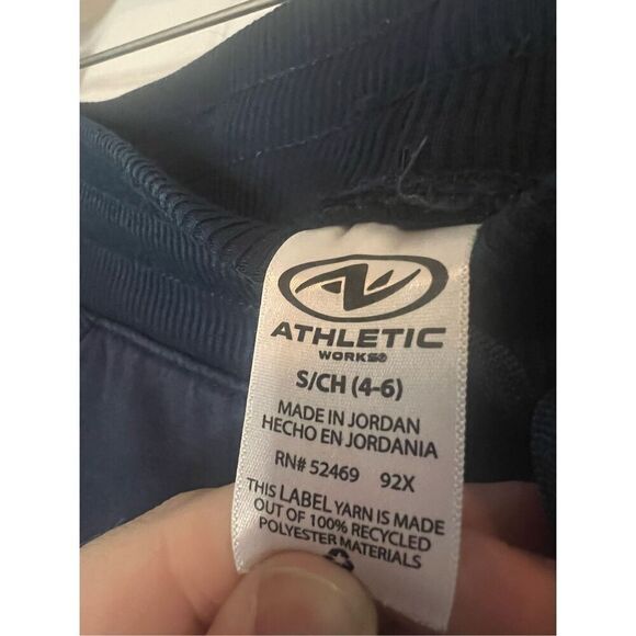 Athletic Works Blue Jogger Sweatpants Woman’s Size Small - Picture 4 of 8